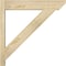 Ekena Millwork Traditional Slat Rough Sawn Outlooker, Douglas Fir, 6"W x 28"D x 28"H OUT06X28X28TRA06RDF - alternate 4